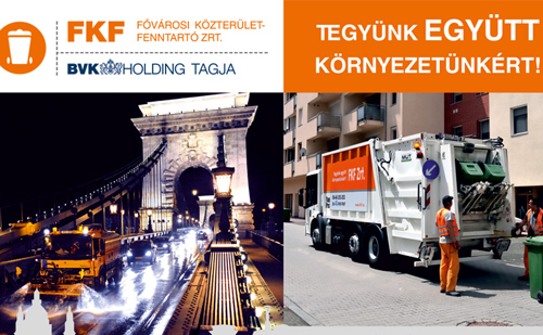 A szelektív hulladékgyűjtésre vonatkozó Kormányrendeletnek minden megfelel Budapesten